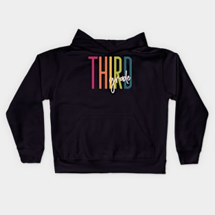 Third Grade Kids Hoodie